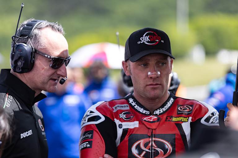 Tommy Bridewell mit Mick Shanley