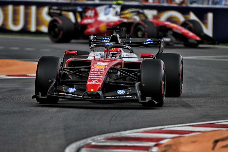 Charles Leclerc in Montreal
