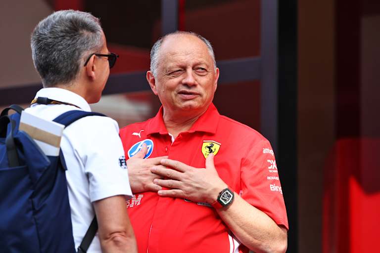 Ferrari-Teamchef Fred Vasseur weiss: Die Reifen sind ein wichtiger Faktor