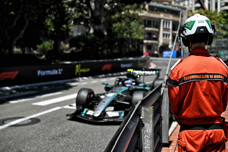 Kimi Antonelli war im dritten Monaco-Training der Schnellste
