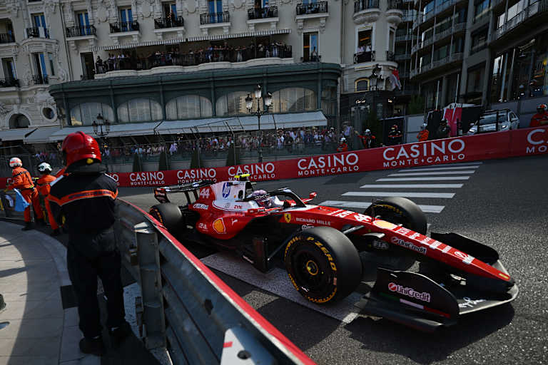 Lewis Hamilton in Monaco