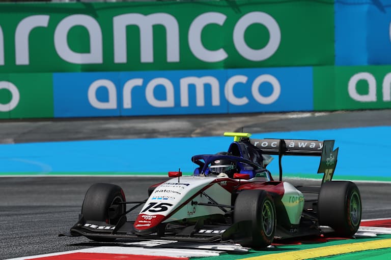 Zdeněk Chovanec bei der Formel 3 auf dem Red Bull Ring