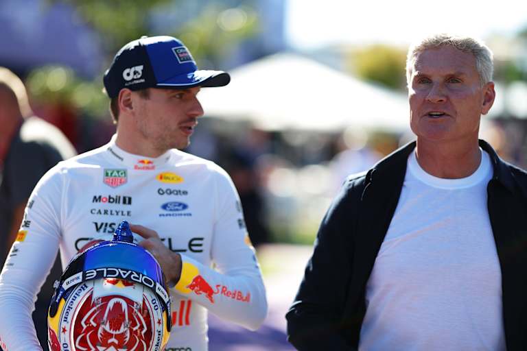 Max Verstappen und David Coulthard