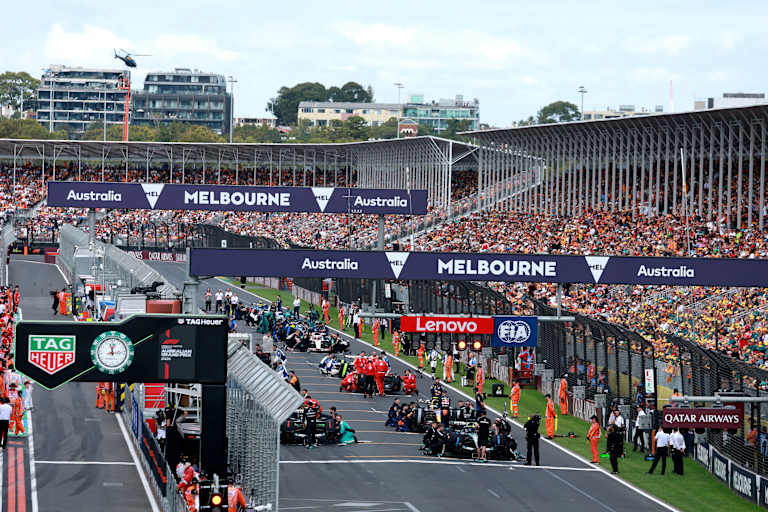 Saisonauftakt 2026 in Melbourne