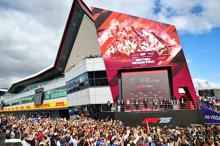 Nico Hülkenbergs erstes Podium 2025 in Silverstone