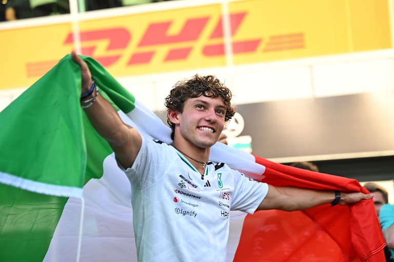 Kimi Antonelli holte in Monza einen historischen Sieg