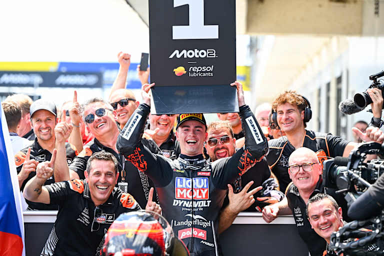 Moto2-Leader Manuel Gonzalez