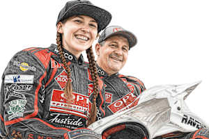 Lene Laise (li.) und Imanuel Schramm