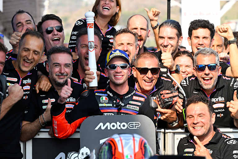Marco Bezzecchi gewann erstmals seit Mai wieder ein MotoGP-Rennen