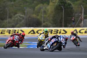 Xavi Vierge holte in Estoril für Yamaha die Kohlen aus dem Feuer