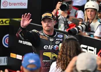 Sam Lowes ahnte wohl bereits am Samstag, dass der Sonntag schwierig wird.