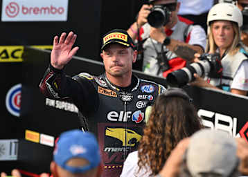 Sam Lowes ahnte wohl bereits am Samstag, dass der Sonntag schwierig wird.
