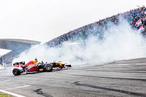 David Coulthard in Zandvoort 2018