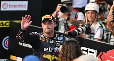 Sam Lowes ahnte wohl bereits am Samstag, dass der Sonntag schwierig wird.