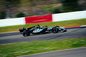 George Russell (Mercedes) auf dem Nürburgring