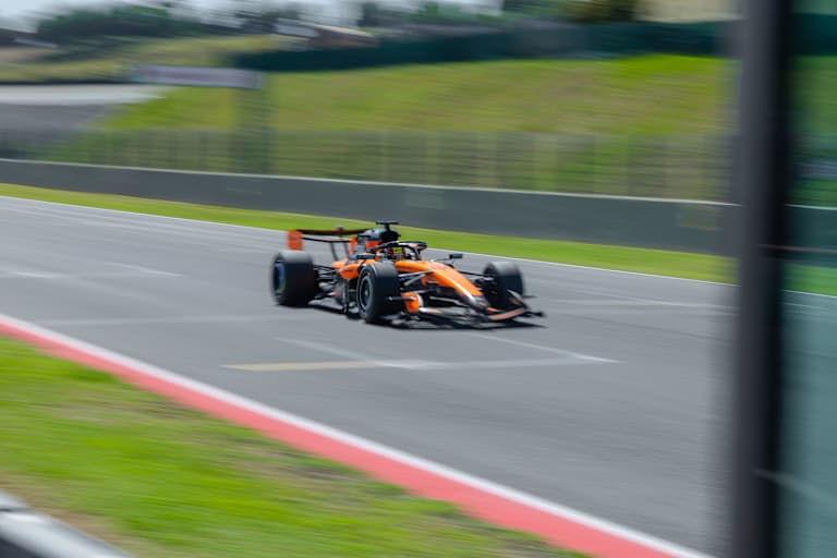Oscar Piastri kam beim Mugello-Test nicht ganz so weit wie sein Teamkollege