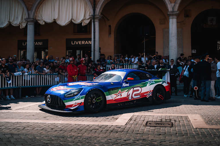 Antonelli fuhr im GT3-Renner seines Vaters nach Brisighella