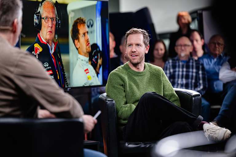 Sebastian Vettel bei «Sport und Talk»