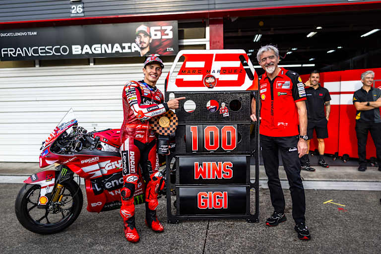 Marc Marquez bescherte Luigi Dall'Igna seinen 100. Ducati-Sieg