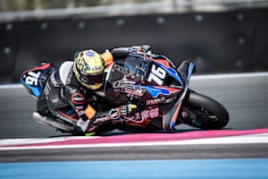 Kenny Foray auf der BMW von AutoRace Ube