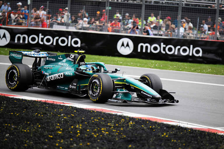 Fernando Alonso war in Kanada vor seinem Ausfall gut unterwegs