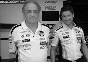 Jan Thiel war ein gern gesehener Gast im MotoGP-Paddock