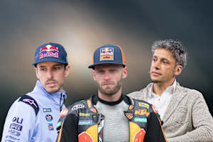 Alex Marquez, Brad Binder und Patrick Friesacher geben sich die Ehre