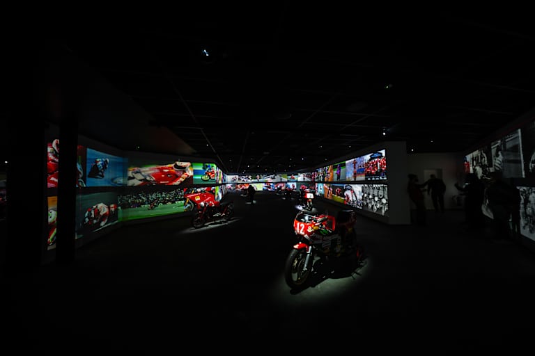 Gefeiert wurde auch die ruhmreiche Rennsport-Geschichte von Ducati