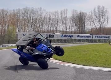 Toprak hatte erneut Spaß mit vier Rädern