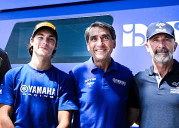 Evann Plaindoux (li) gewann die Sportbike-Wildcard für Magny-Cours
