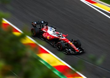 Charles Leclerc in Ferrari