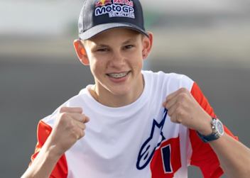 Alessio Arnold fährt im Red Bull Rookies Cup 2027