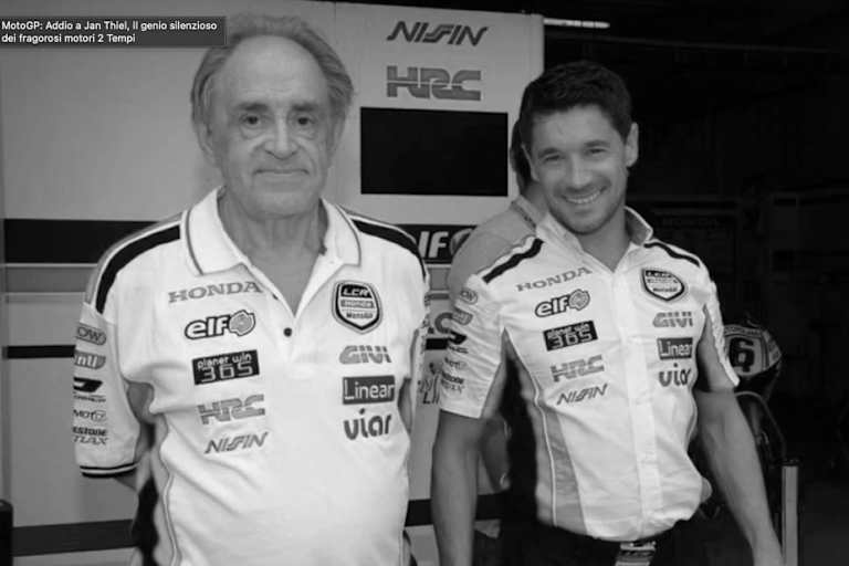 Jan Thiel war ein gern gesehener Gast im MotoGP-Paddock