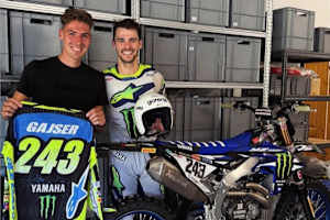 Tim Gajser mit Timi Zajc