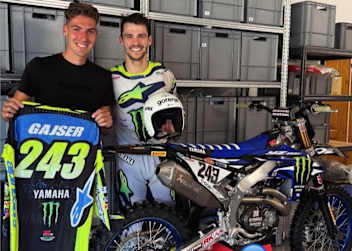 Tim Gajser mit Timi Zajc