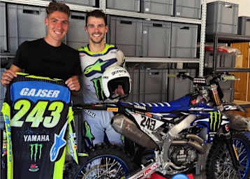 Tim Gajser mit Timi Zajc