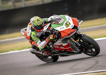 Axel Bassani war beim Phillip-Island-Test gut unterwegs