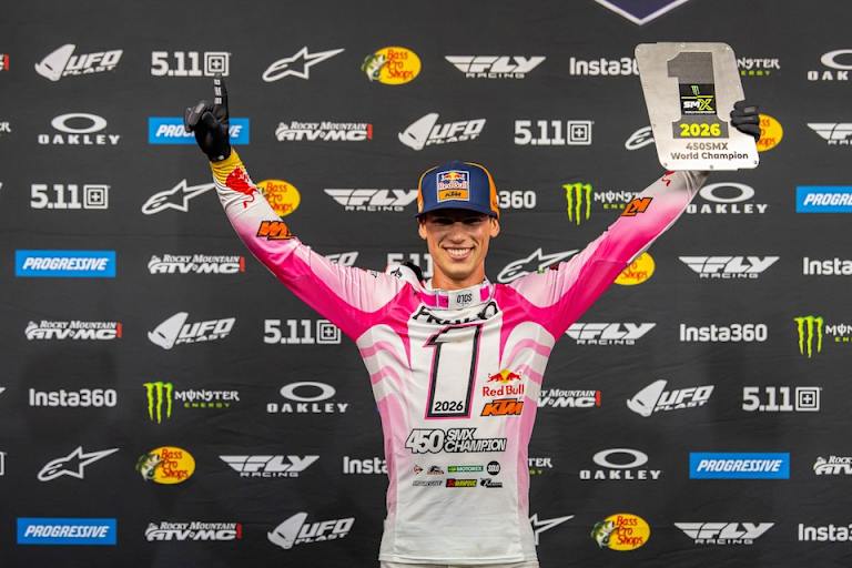 Jorge Prado ist Supermotocross-Champion 2026