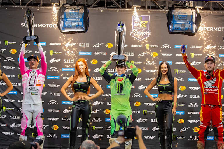 Das 450er Podium in Ridgedale