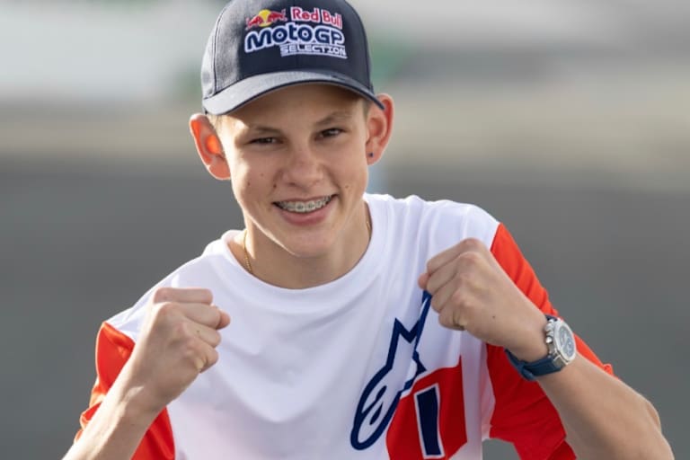 Alessio Arnold fährt im Red Bull Rookies Cup 2027