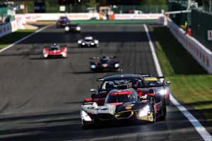 Der siegreiche BMW M Hybrid V8 in Spa