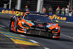 Ein McLaren 720S LMGT3 Evo in Le Mans