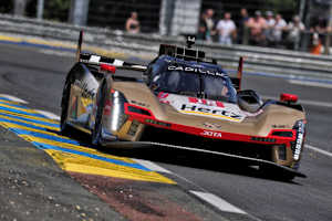 Ein Cadillac V-Series.R in Le Mans