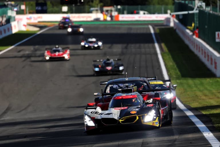 Der siegreiche BMW M Hybrid V8 in Spa