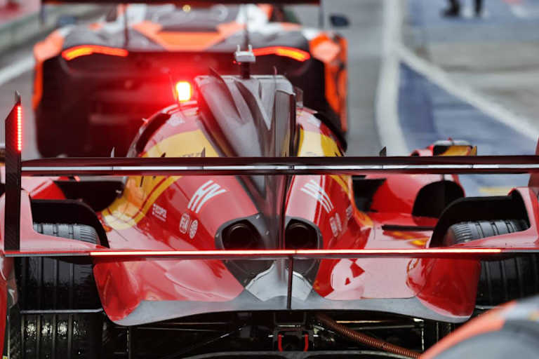 Heck des Ferrari 499P