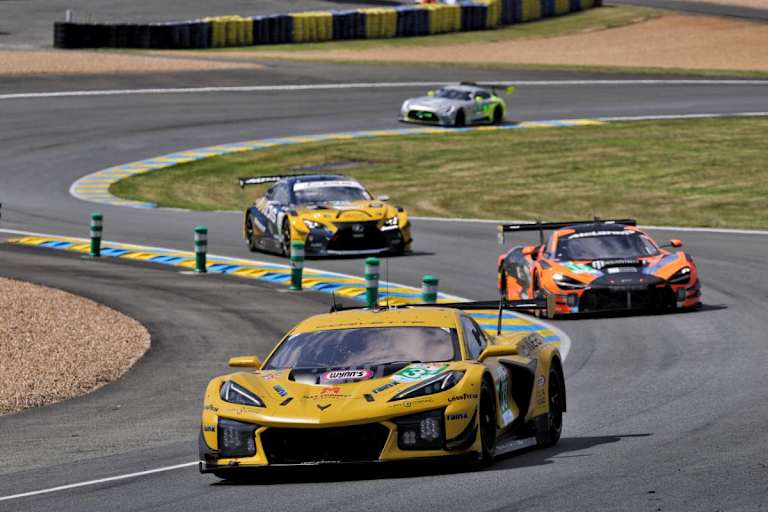 Die Corvette Z06 LMGT3.R in Le Mans