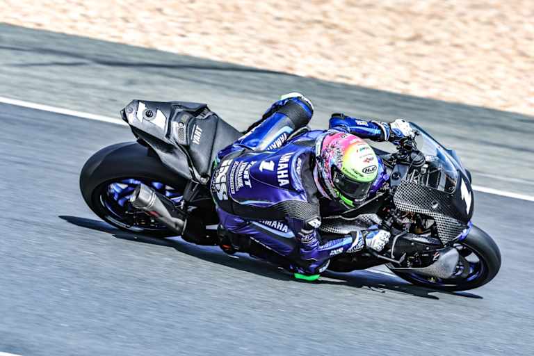 Marvin Fritz' YART-Yamaha trägt die Startnummer 1