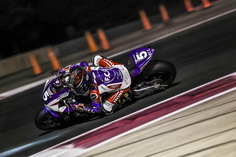 Alan Techer auf der Honda von F.C.C. TSR