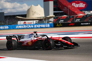 Charles Leclerc im Ferrari