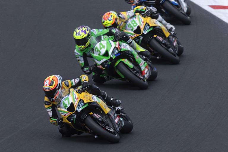Kawasaki mischte immer im Kampf um Podestplätze mit